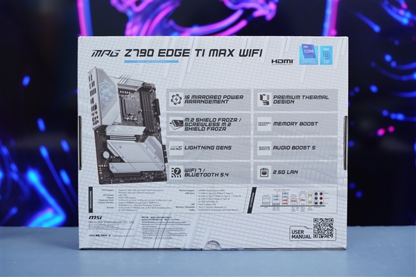 微星Z790 EDGE Ti MAX WIFI主板雙十一大促，權威硬件評測網站,www.cdhysqd.com