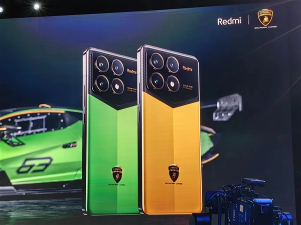 Redmi K70 Pro冠軍版與蘭博基尼汽車SQUADRA CORSE聯名大作，權威硬件評測網站,www.cdhysqd.com