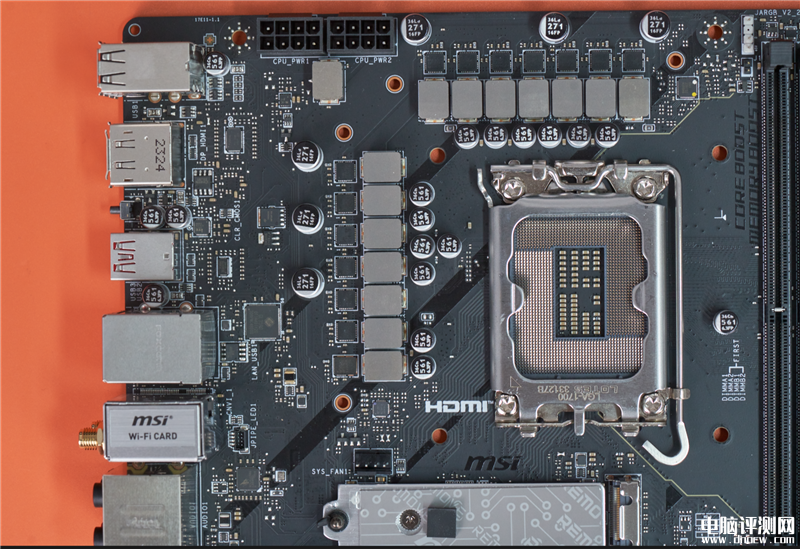 最新主板評測：微星MPG B760M EDGE TI WIFI 刀鋒 鈦 主板評測，權威硬件評測網站,www.cdhysqd.com