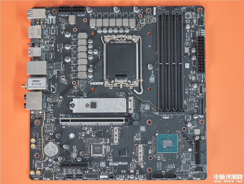 最新主板評測：微星MPG B760M EDGE TI WIFI 刀鋒 鈦 主板評測，權威硬件評測網站,www.cdhysqd.com
