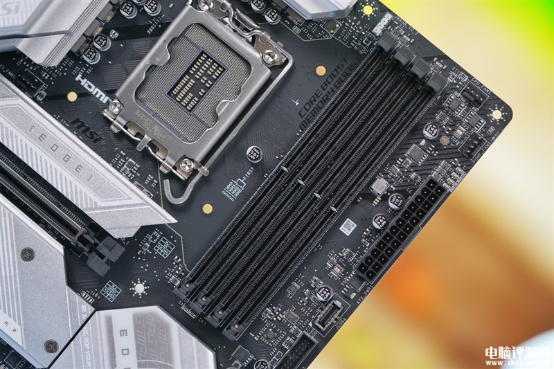 最新主板評測：微星MPG B760M EDGE TI WIFI 刀鋒 鈦 主板評測，權威硬件評測網站,www.cdhysqd.com