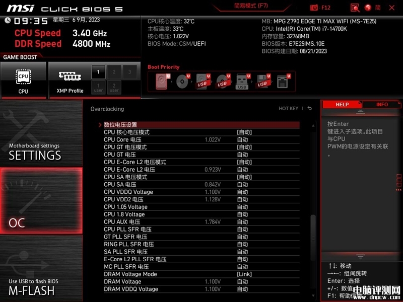 最新主板評測：微星MPG Z790 EDGE TI MAX WIFI刀鋒鈦主板評測，權(quán)威硬件評測網(wǎng)站,www.cdhysqd.com