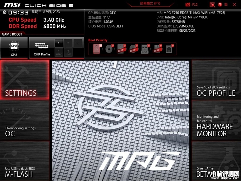 最新主板評測：微星MPG Z790 EDGE TI MAX WIFI刀鋒鈦主板評測，權(quán)威硬件評測網(wǎng)站,www.cdhysqd.com