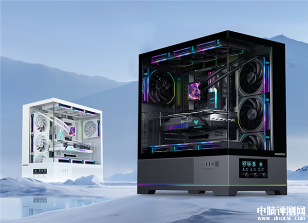 安耐美Pano D58機箱上市 可視化面板+幻彩燈光售價599元起，權威硬件評測網站,www.cdhysqd.com