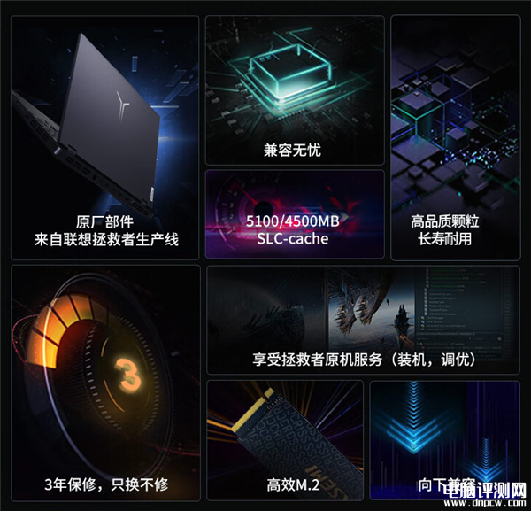 聯想拯救者L500 NVMe M.2固態硬盤開賣 1TB售價429元，權威硬件評測網站,www.cdhysqd.com