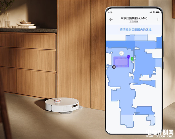 米家掃拖機器人M40上市 雙機械臂 12000Pa吸力售價2999元，權(quán)威硬件評測網(wǎng)站,www.cdhysqd.com