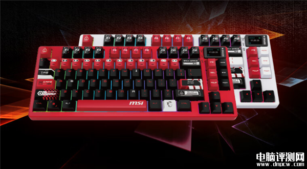 微星FORGE GK600 W方程式機(jī)械鍵盤上市 三模連接 全鍵熱插拔售價(jià)449元，權(quán)威硬件評測網(wǎng)站,www.cdhysqd.com