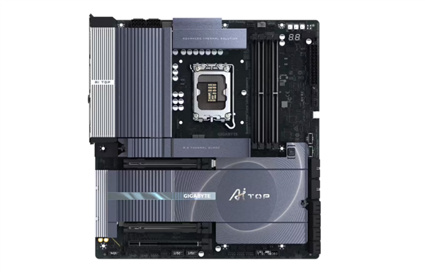 技嘉Z890 AI TOP主板發(fā)布 雙PCIe 5.0插槽+三雷電，權(quán)威硬件評(píng)測(cè)網(wǎng)站,www.cdhysqd.com