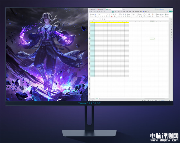 雷神新款24.5寸顯示器CF25F300上市 FHD 320Hz屏售價849元，權威硬件評測網站,www.cdhysqd.com