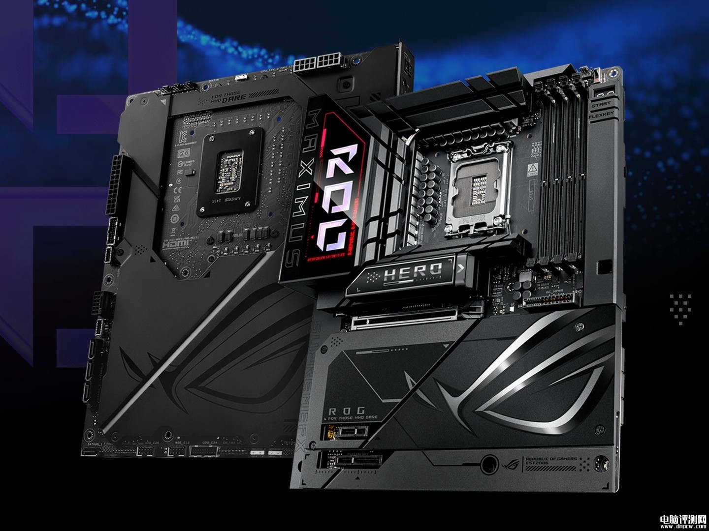 華碩ROG MAXIMUS Z890 HERO BTF高規(guī)格背插主板發(fā)布，權(quán)威硬件評測網(wǎng)站,www.cdhysqd.com