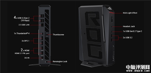 華碩2025 ROG NUC發(fā)布 搭載酷睿Ultra 200HX+RTX 50系列，權(quán)威硬件評測網(wǎng)站,www.cdhysqd.com