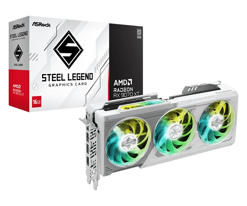 華擎5款Radeon RX 9070(XT)系列顯卡發(fā)布 包括太極、鋼鐵傳奇、挑戰(zhàn)者產(chǎn)品線，權(quán)威硬件評測網(wǎng)站,www.cdhysqd.com