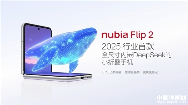 努比亞Flip 2上市 搭載聯發科天璣7300X處理器國補價格2899元起，權威硬件評測網站,www.cdhysqd.com
