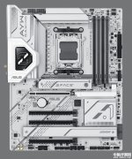 華碩X870 AYW GAMING WIFI W主板上市 太空主題白色設計售價2099元