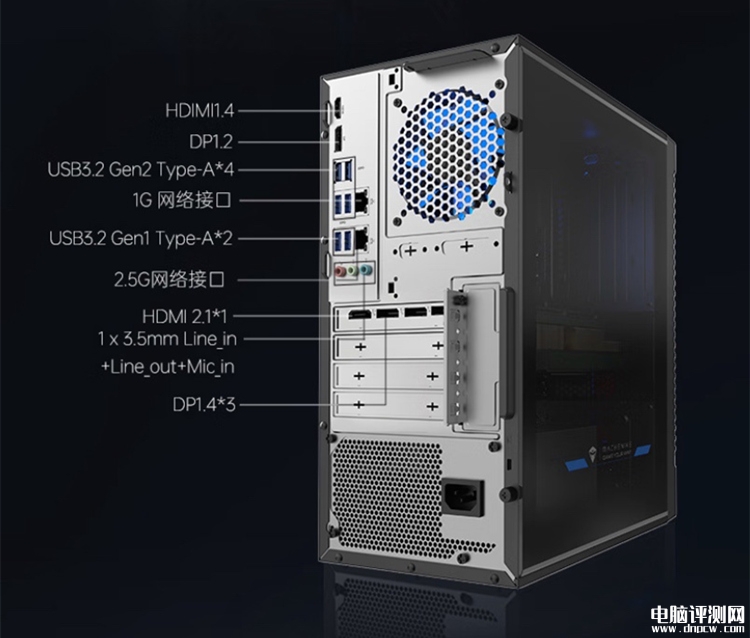 機械師新款曙光S臺式機上市 搭載i7 14700F+RTX5060Ti+32G+1T售價9699元，權威硬件評測網站,www.cdhysqd.com
