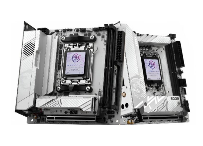 微星MPG X870I EDGE TI WiFi主板發(fā)布 雙雷電4接口 專(zhuān)屬擴(kuò)展插槽，權(quán)威硬件評(píng)測(cè)網(wǎng)站,www.cdhysqd.com